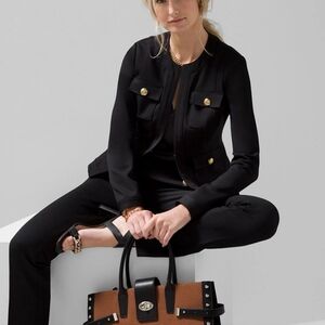 White House Black Market Military Jacket